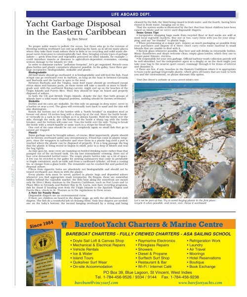Caribbean Compass Yachting Magazine February 2016