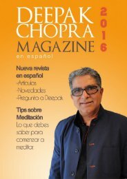 Deepak Chopra Magazine en Español