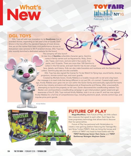 The Toy Book  - 2016 NY TOY FAIR EDITION