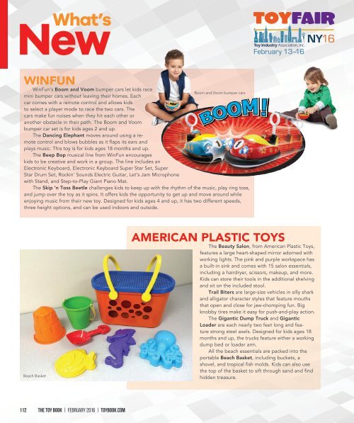 The Toy Book  - 2016 NY TOY FAIR EDITION