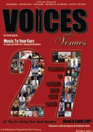 Voices and Venues Vol 1 Issue 1a