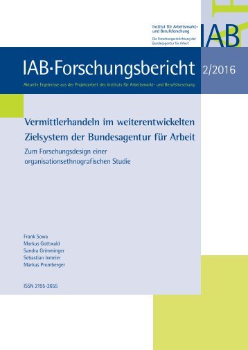 IAB Forschungsbericht