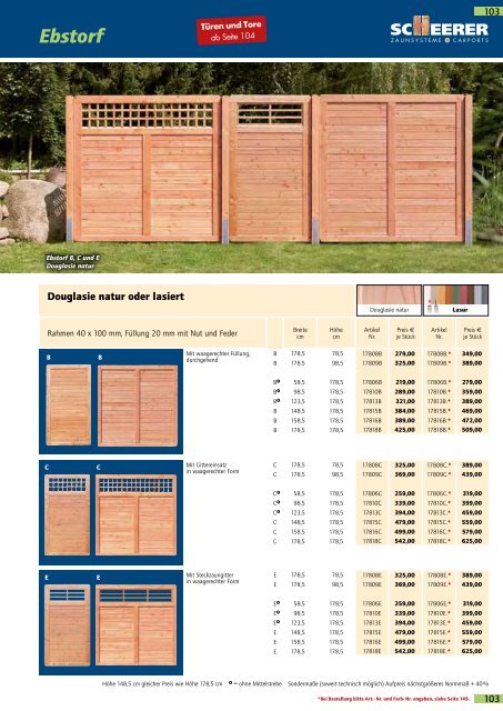 SCHEERER Gartenkatalog