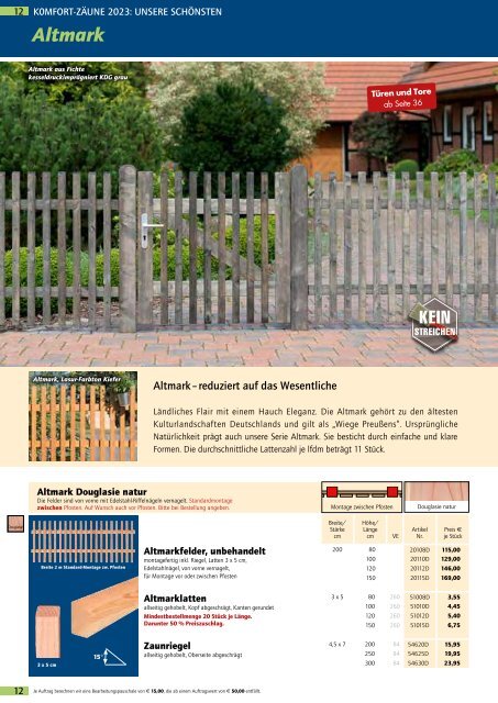 SCHEERER Gartenkatalog