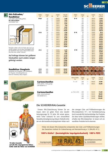 SCHEERER Gartenkatalog