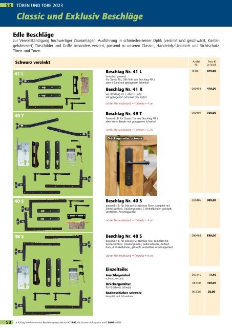 SCHEERER Gartenkatalog