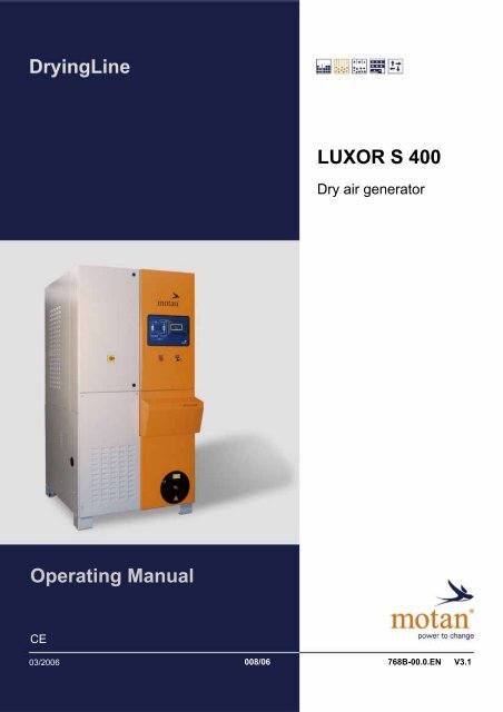 Operating Manual LUXOR S 400