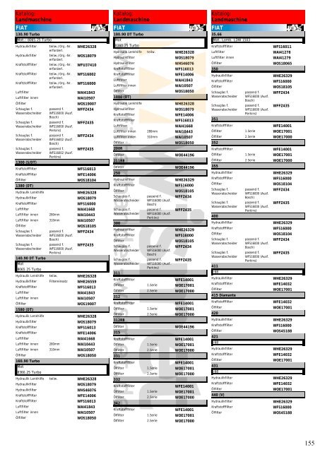 Katalog Landmaschinen