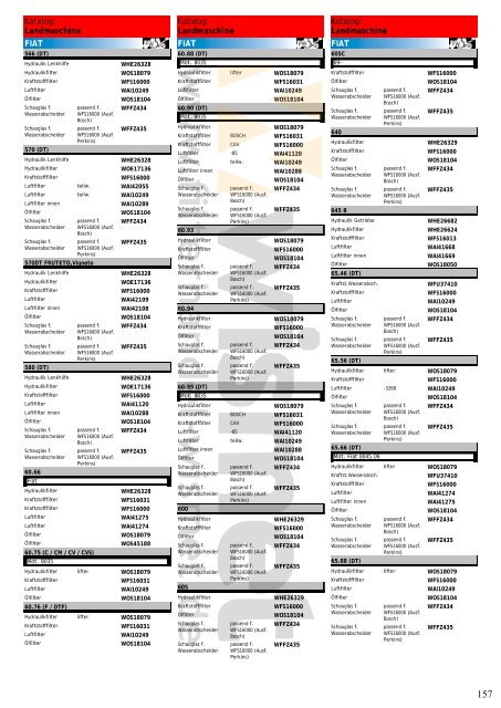 Katalog Landmaschinen