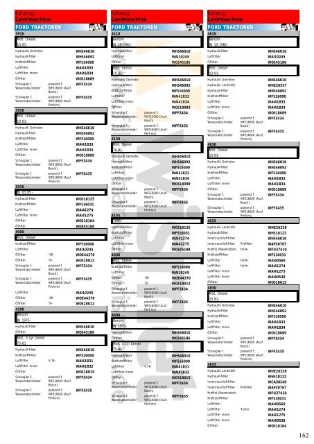 Katalog Landmaschinen