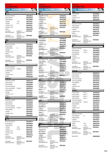 Katalog Landmaschinen