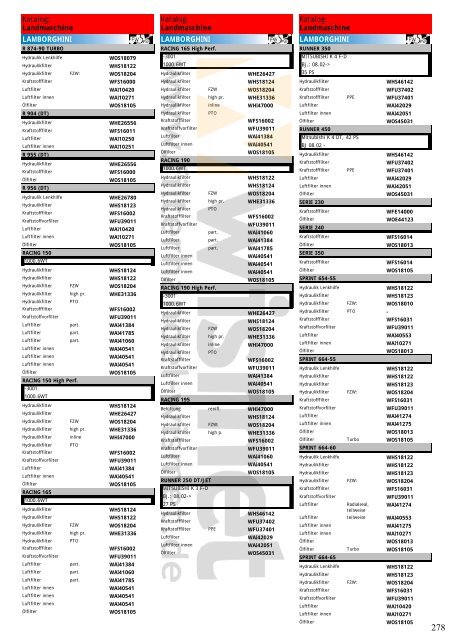 Katalog Landmaschinen