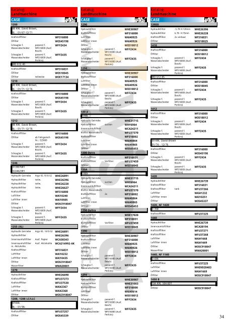 Katalog Landmaschinen