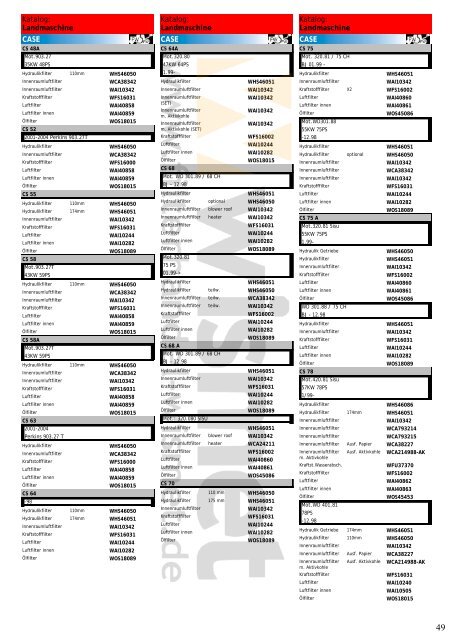 Katalog Landmaschinen