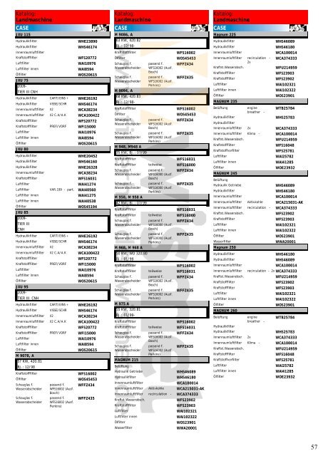 Katalog Landmaschinen