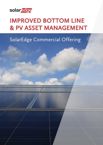 SolarEdge Commercial Catalogue