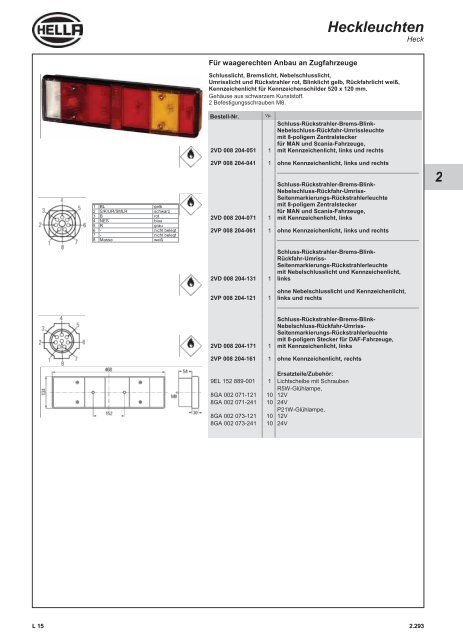 Hella Universalbeleuchtung