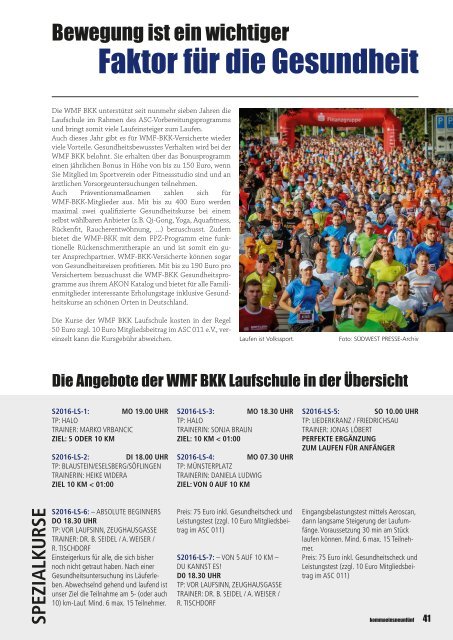 Laufmagazin 2016