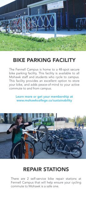 Mohawk College Alternative Transportation Brochure