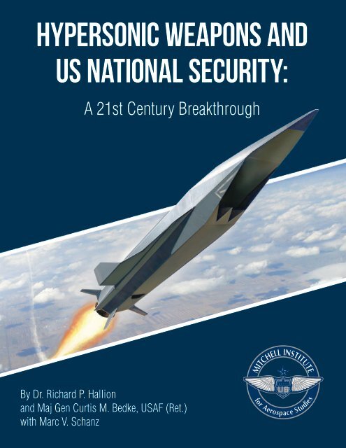 HYPERSONIC WEAPONS AND US NATIONAL SECURITY