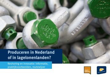 Produceren in Nederland of in lagelonenlanden?
