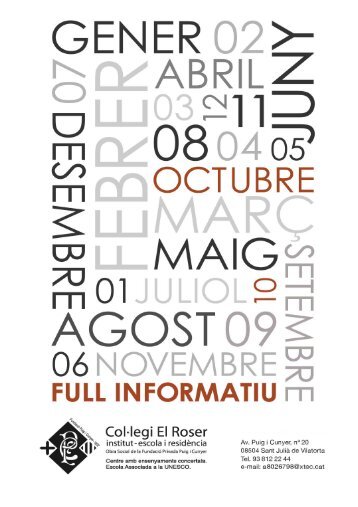 Full Informatiu OCTUBRE 2015