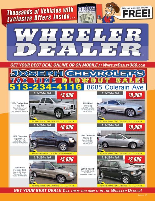 Wheeler Dealer Issue 10, 2016