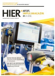 HIER+JETZT. Impulsmagazin // Ausgabe 01/2016
