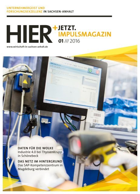 HIER+JETZT. Impulsmagazin // Ausgabe 01/2016