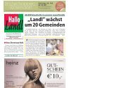 „Landl”wächst um 20 Gemeinden - Landl Zeitung