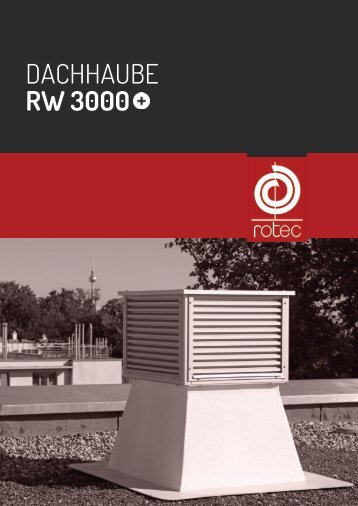 rotec Dachhaube RW3000+