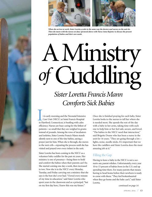 A Ministry of Cuddling