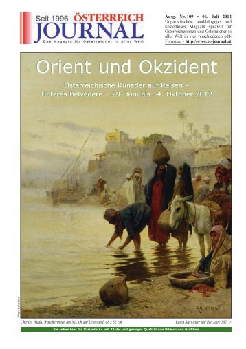 Orient und Okzident Orient und Okzident - Österreich Journal