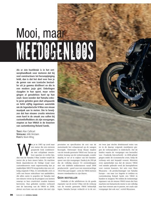 Motoren & Toerisme Februari 2016