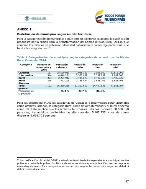 POLÍTICA DE ATENCIÓN INTEGRAL EN SALUD