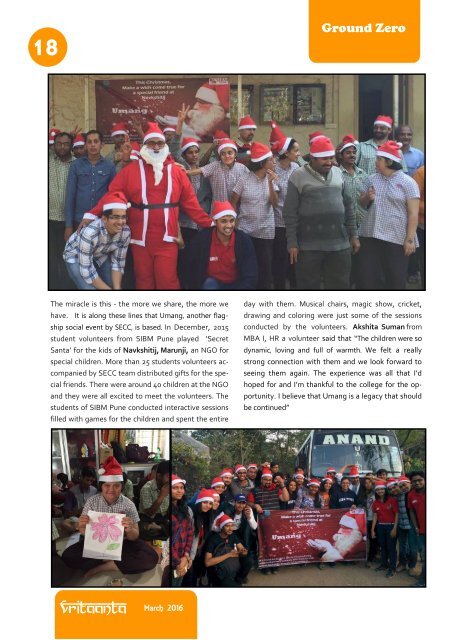 Vritaanta Volume 2 Issue 3 March 2016