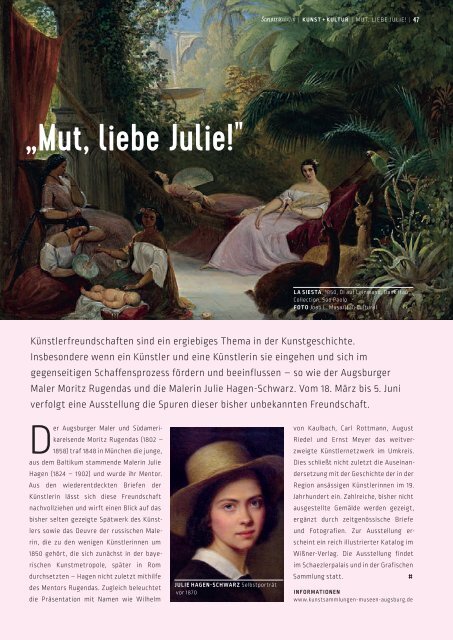 SchlossMagazin Fuenfseenland Maerz 2016