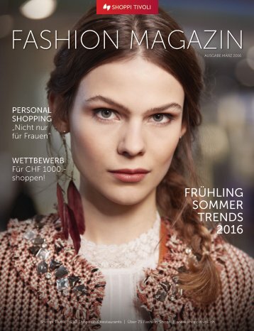 FASHION MAGAZIN Frühling 2016