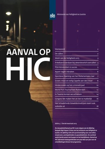 nieuwsbrief-high-impact-crimes-hic-4e-editie