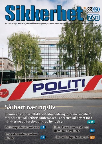 Sikkerhet nr. 5 / 2013