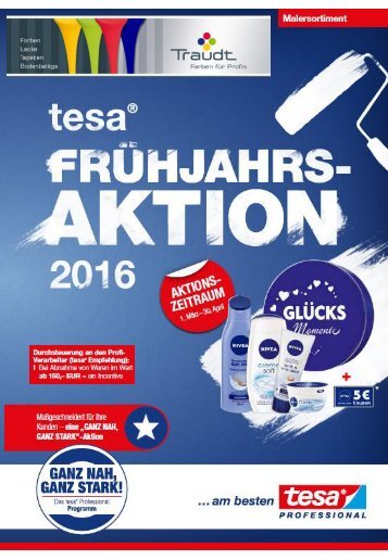 Frühjahrswerbung 2016 tesa