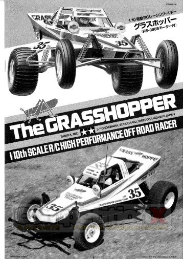 Tamiya Grasshopper Manual - CompetitionX.com