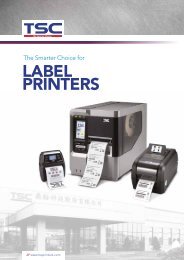 TSC brochure labelprinters