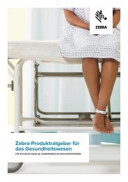 Zebra Produktratgeber für das Gesundheitswesen