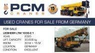 Liebherr LTM 1030-2.1 (2005) for sale, used crane, gebrauchter Kran, zu verkaufen, kaufen