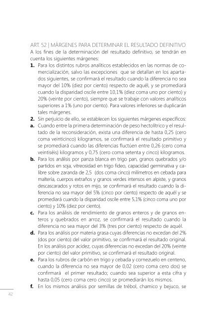 REGLAS Y USOS DEL COMERCIO DE GRANOS