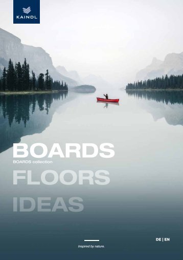 Kaindl BOARDS collection 2020 Broschüre