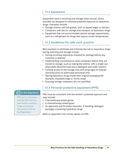 Safe Handling of Hazardous Drugs