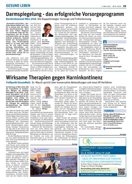 05.03.2016 Lindauer Bürgerzeitung