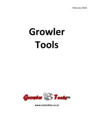 Growler Tools